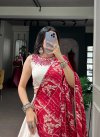 Lnb1736 Monga Silk Real Mirror Work Chaniya Choli